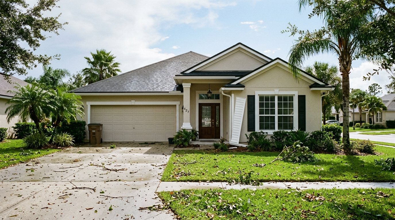 Suburban Florida home in the Wesley Chapel service area